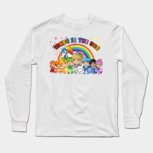 Made in the 80's Rainbow Girl Long Sleeve T-Shirt